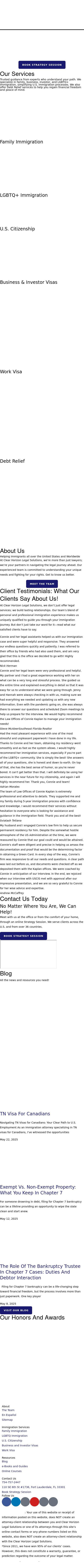 Law Offices of Connie Kaplan, P.A. - Fort Lauderdale FL Lawyers