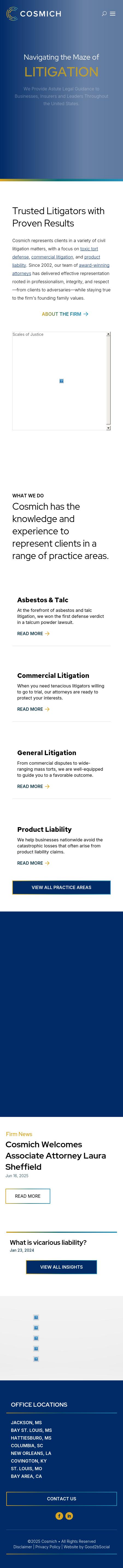 Cosmich Simmons & Brown, PLLC - Hattiesburg MS Lawyers