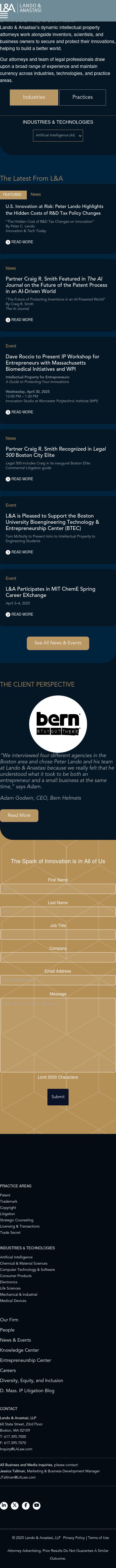 Lando & Anastasi, LLP - Cambridge MA Lawyers
