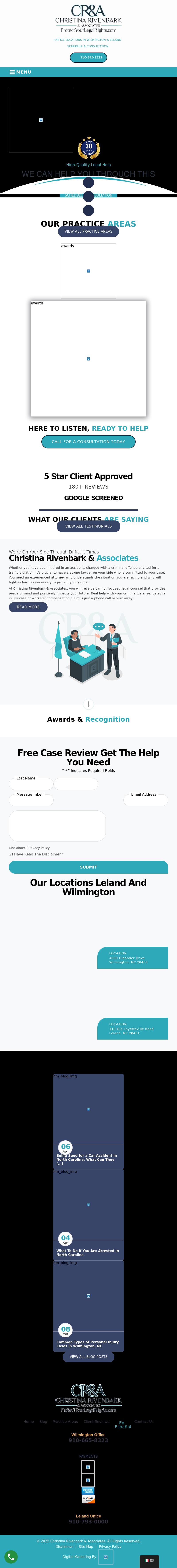 Christina Rivenbark & Associates - Wilmington NC Lawyers