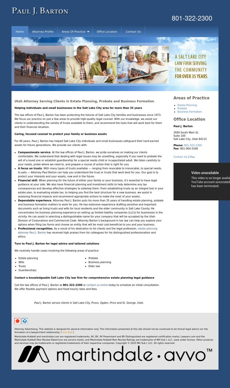 Paul J. Barton - Salt Lake City UT Lawyers