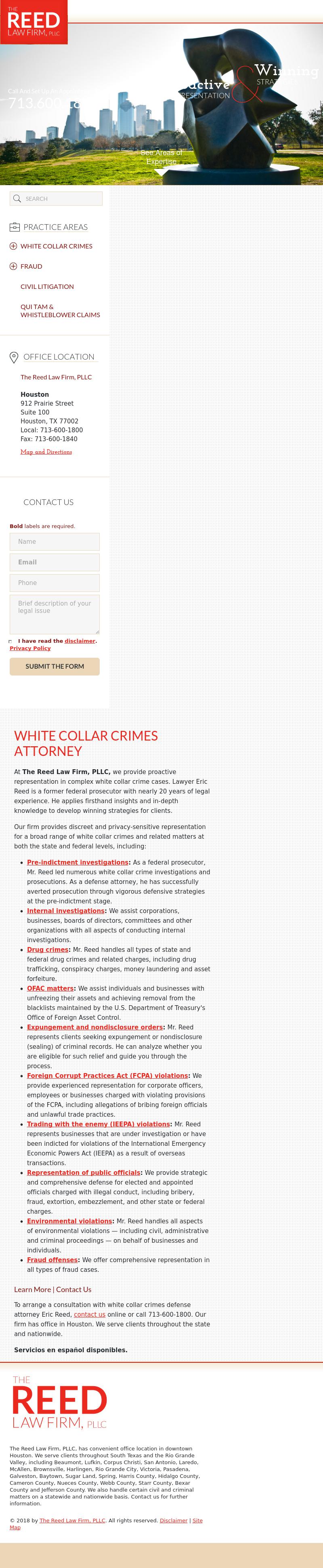 The Reed Law Firm, PLLC - Houston TX Lawyers
