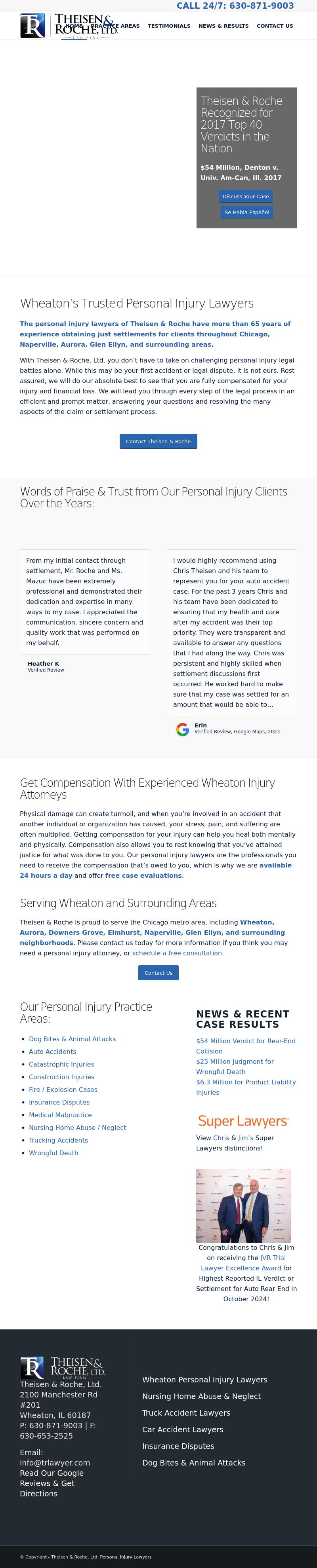Theisen & Roche, Ltd. - Wheaton IL Lawyers